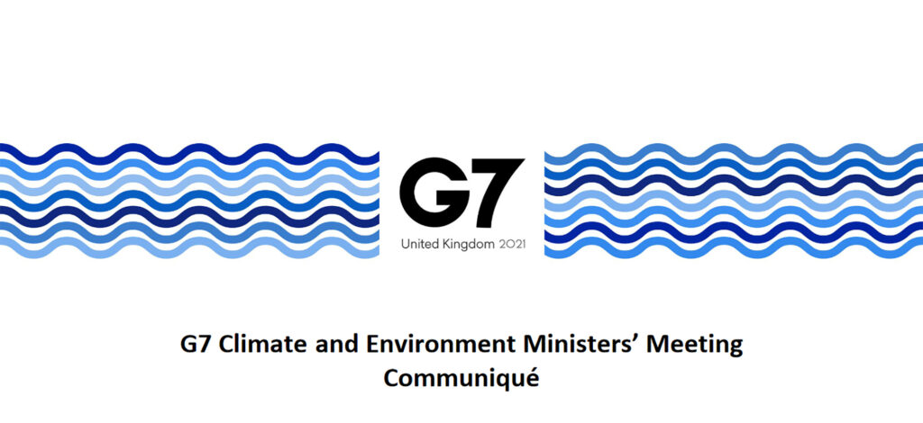 G7 communique May 2021