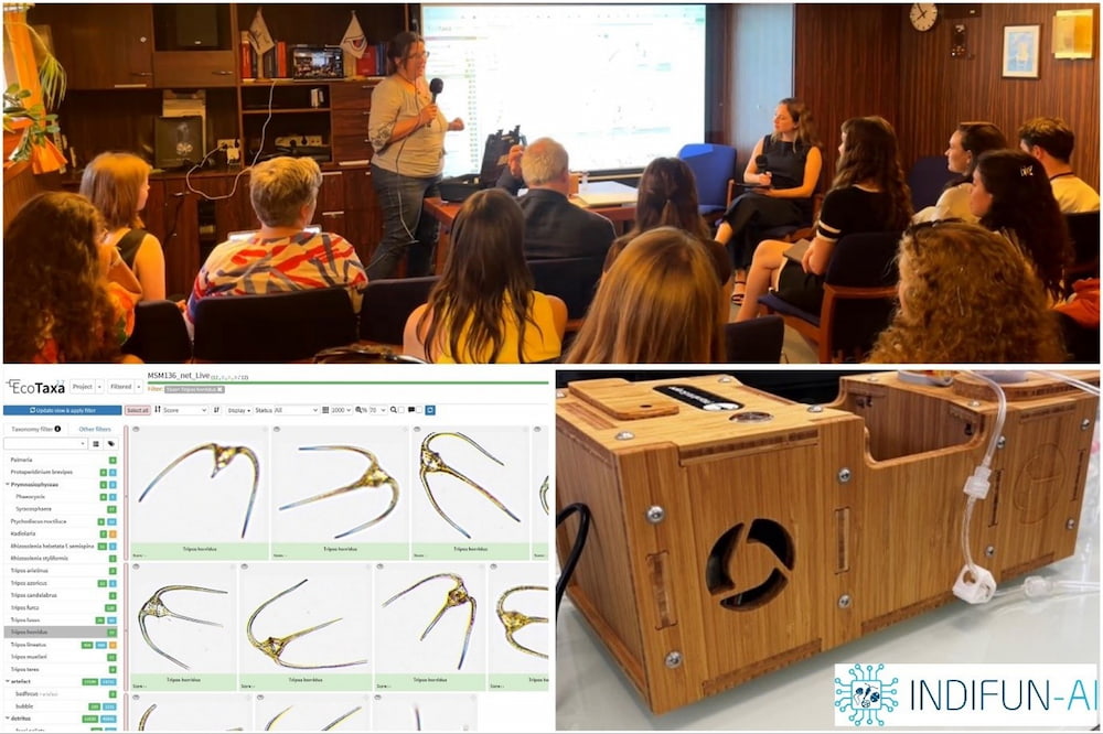 PlanktoScope demonstration - Image credits Alfred Wegner Institute, EcoTaxa